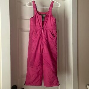 L.L. Bean Girls Snow Bibs